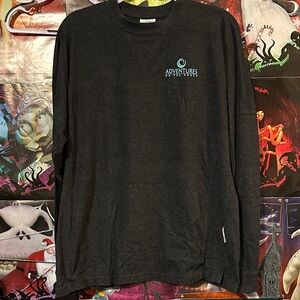 Adventures On The Gorge Black Long-Sleeve Crewneck Shirt